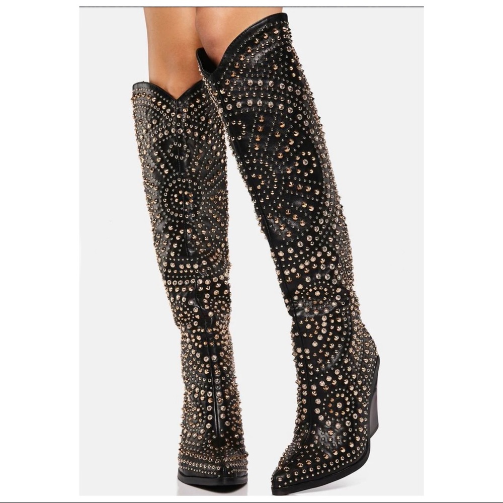 Azalea Wang  Women Cowboy Boots